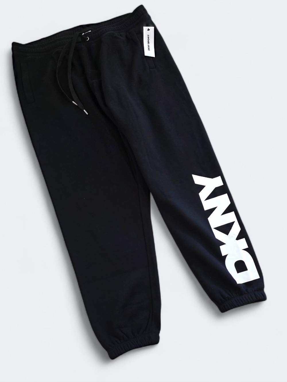 NWT DKNY Sport Women’s High Rise Logo Joggers - Size 1X - Black